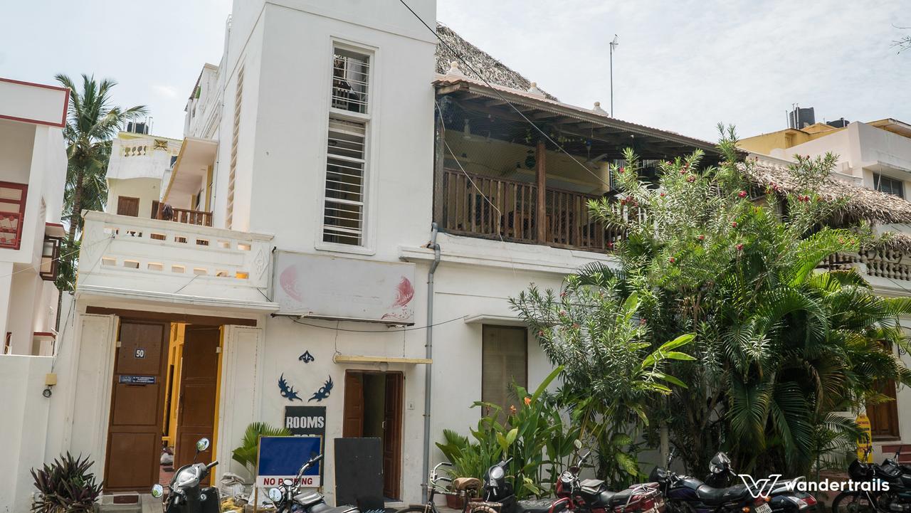 A La Villa Creole Pondichéry Extérieur photo